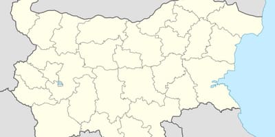 Карта Болгарии векторная карта 