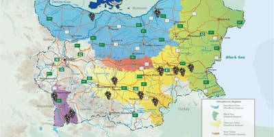 Карта болгарское вино