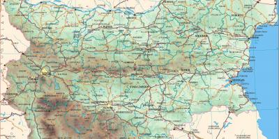 Болгария дорогах карте