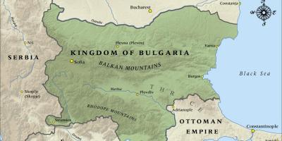 Карта старый болгарский